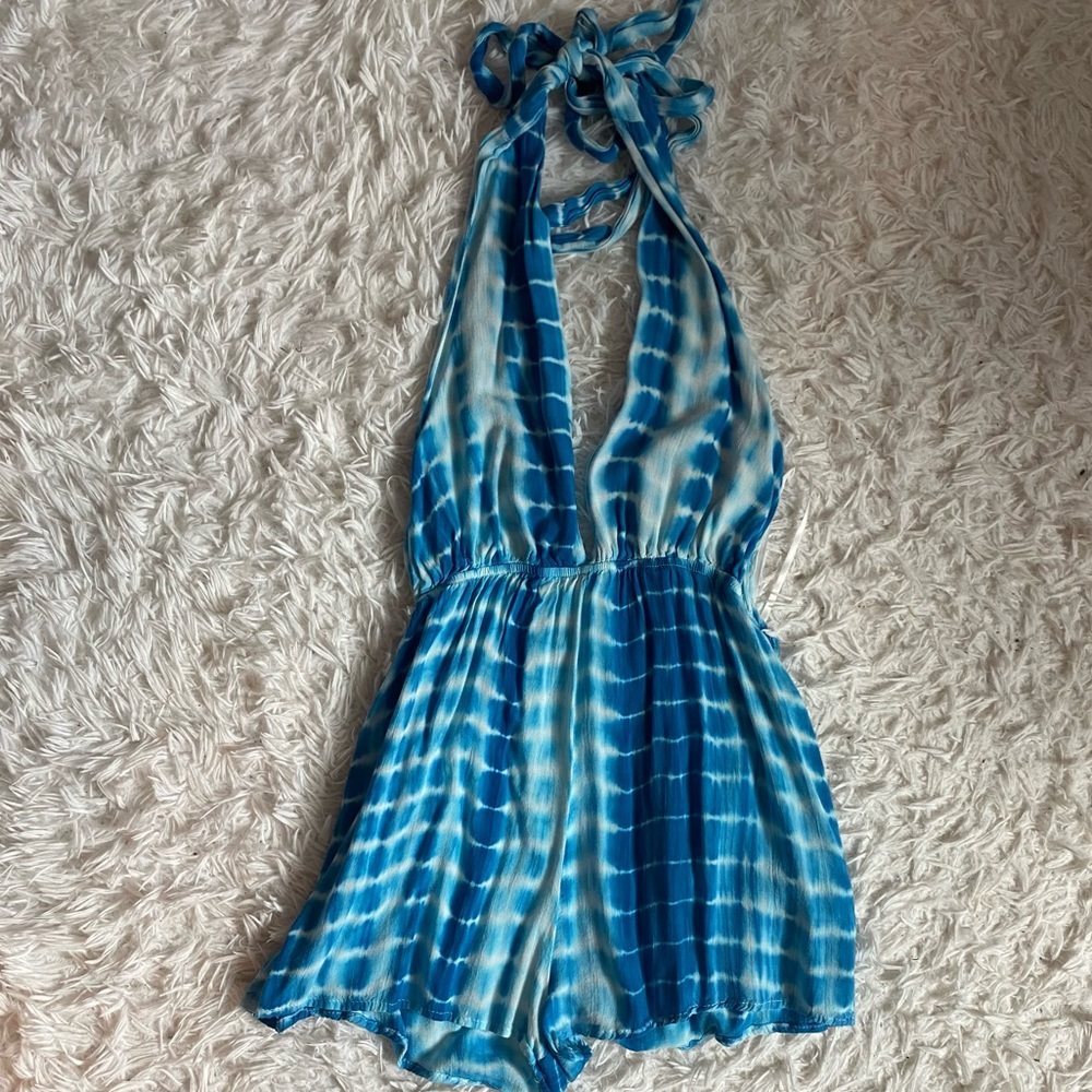 tie dye romper